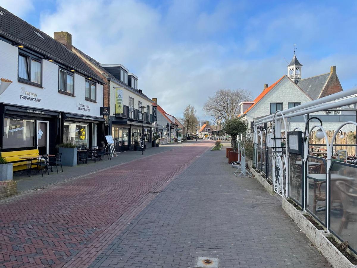 Dorpsdijk 49, Vrouwenpolder Vakantie Buitenkant foto
